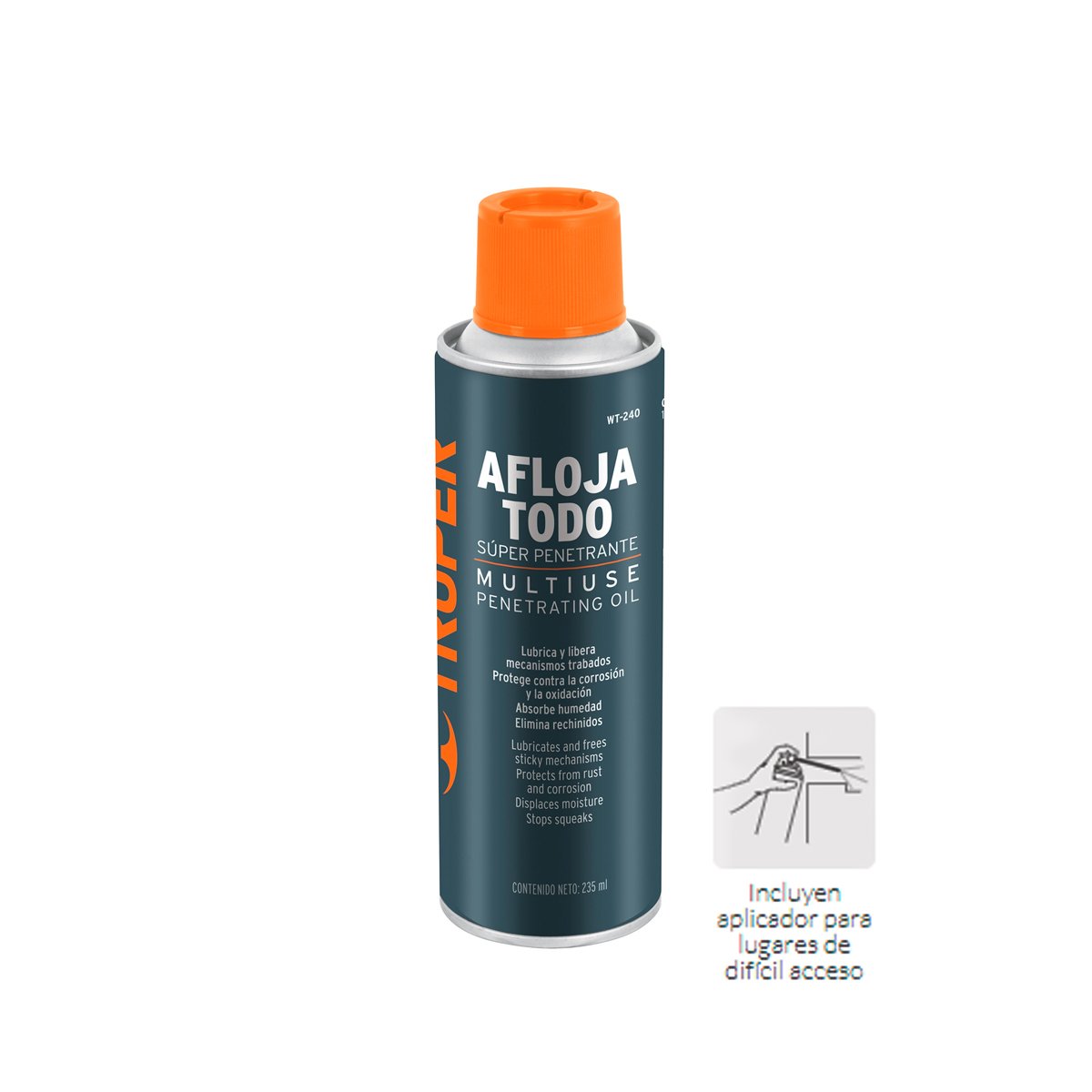Lubricante Aflojatodo Truper 13472 500Ml