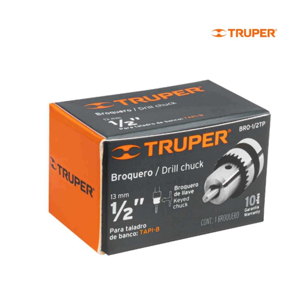 Mandril Truper 15477 B16 1/2" - Imagen 2