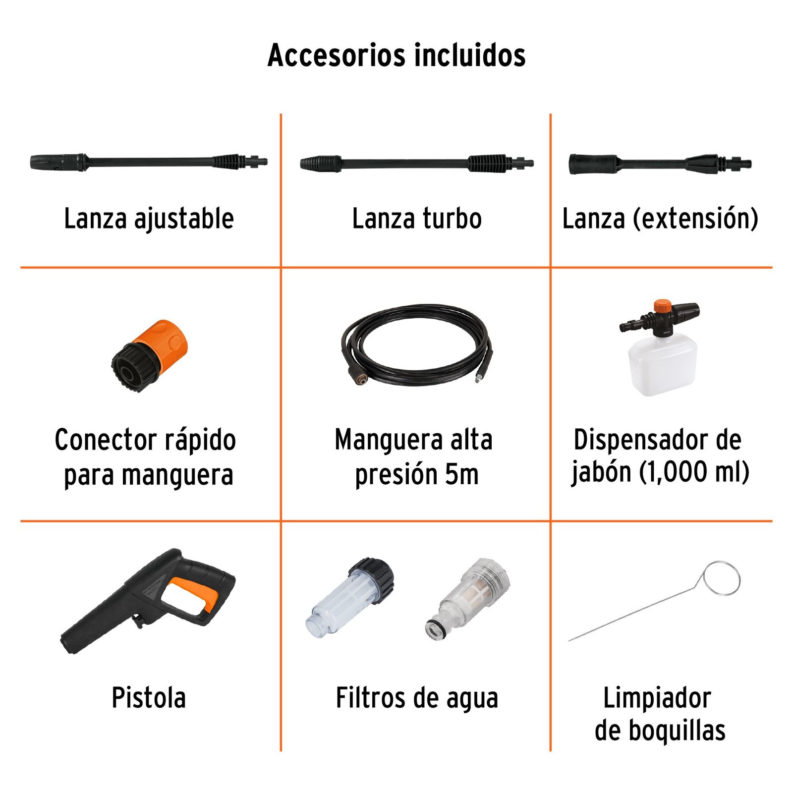 Hidrolavadora-electrica-1800-psi-truper 101594 - Imagen 3