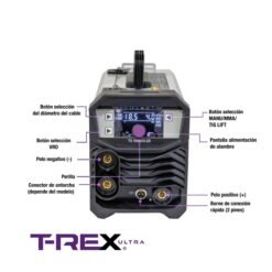 Alternative view of Soldadora Inversor Microalambre Sin Gas, Mma Y Tig Lift Bi-Voltaje - TX-EM120LED