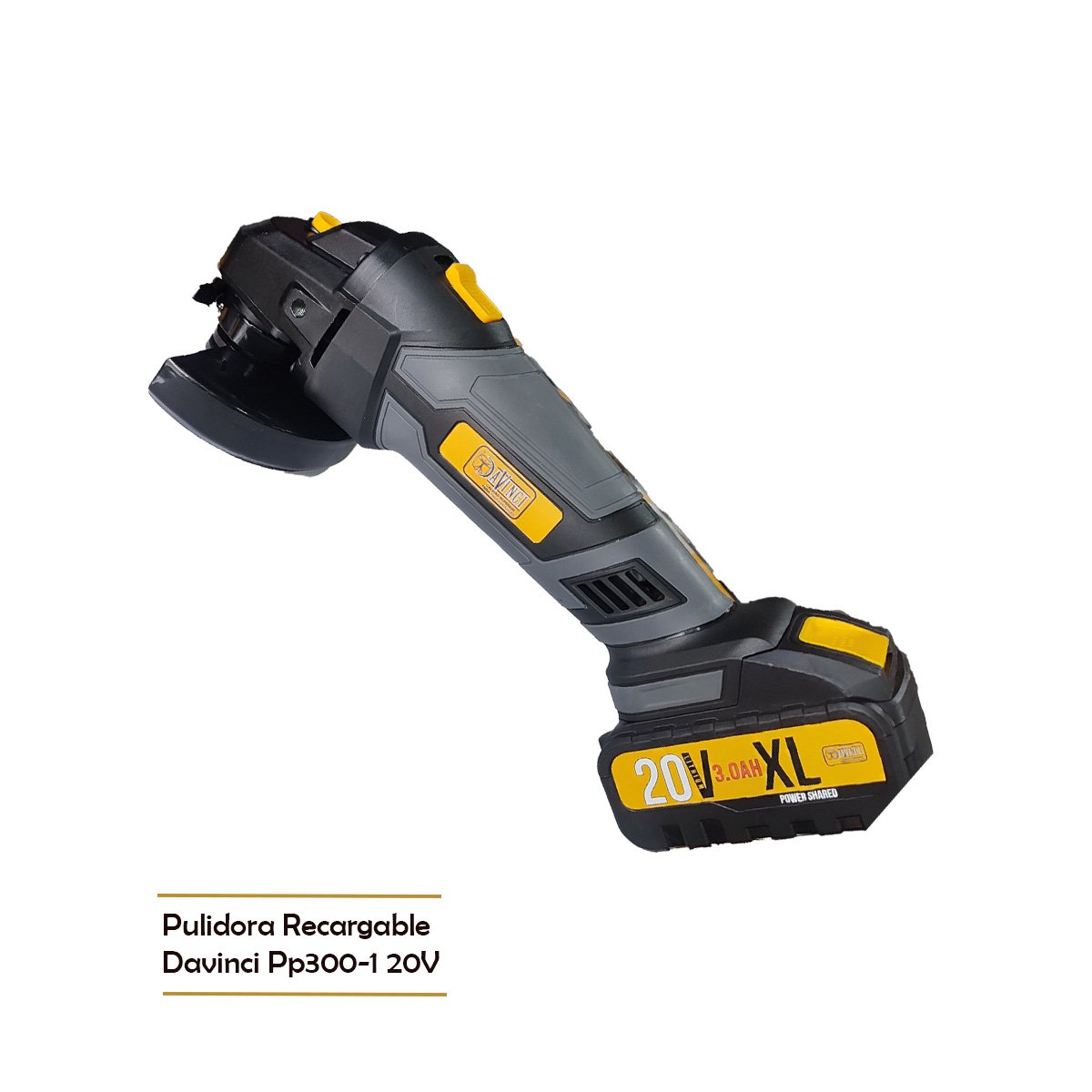 Pulidora Recargable Davinci Pp300-1 Maleta Plast 20V