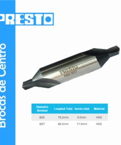 Broca de Centro Presto
