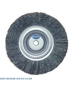 Grata Circular Lisa Incepal 8 x 3 x 5/8 - Herramienta Profesional para Limpieza de Superficies