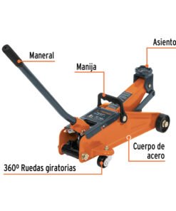 Alternative view of Gato Zorra, 2 Tons Con Maletín Truper 14826