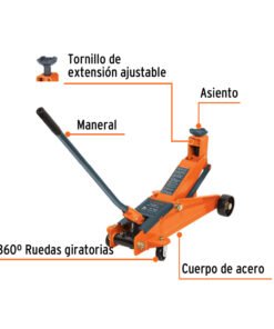 Alternative view of Gato Hidráulico Tipo Zorra, 3 Ton Truper 14947