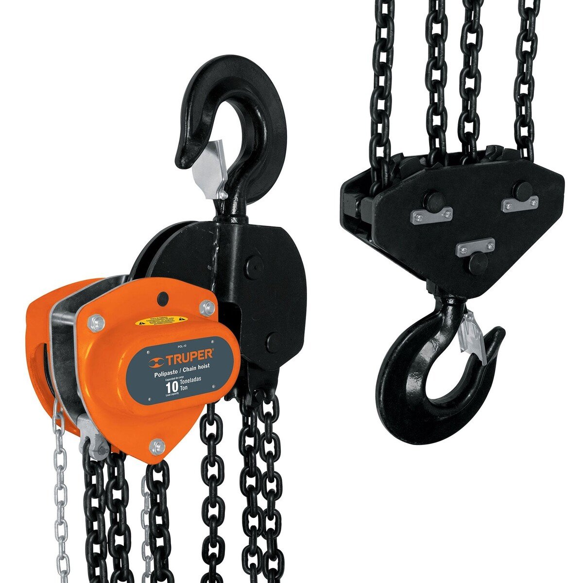 Diferencial 10 Ton Truper 16829 Levantamiento 3M Estandar