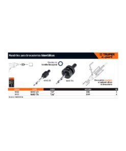 Alternative view of Arbol Sierra Copa Truper 18122 3/8