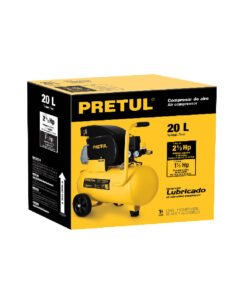 Alternative view of Compresor Aire Pretul 23065 2.1/2 Hp 20 Litros