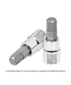 Dados De Punta Hexagonal, Cuadro 3/8" De 4MM. 13485