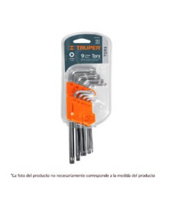 Alternative view of Llave Bristol Jgo. Tipo Llavero 9 Pzs 15554