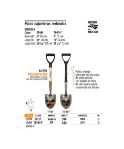 Alternative view of Pala Jardinera Truper 17193 Redonda