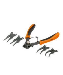 Pinza Para Anillos De Retención, 4 Cabezas Intercambiables 17355