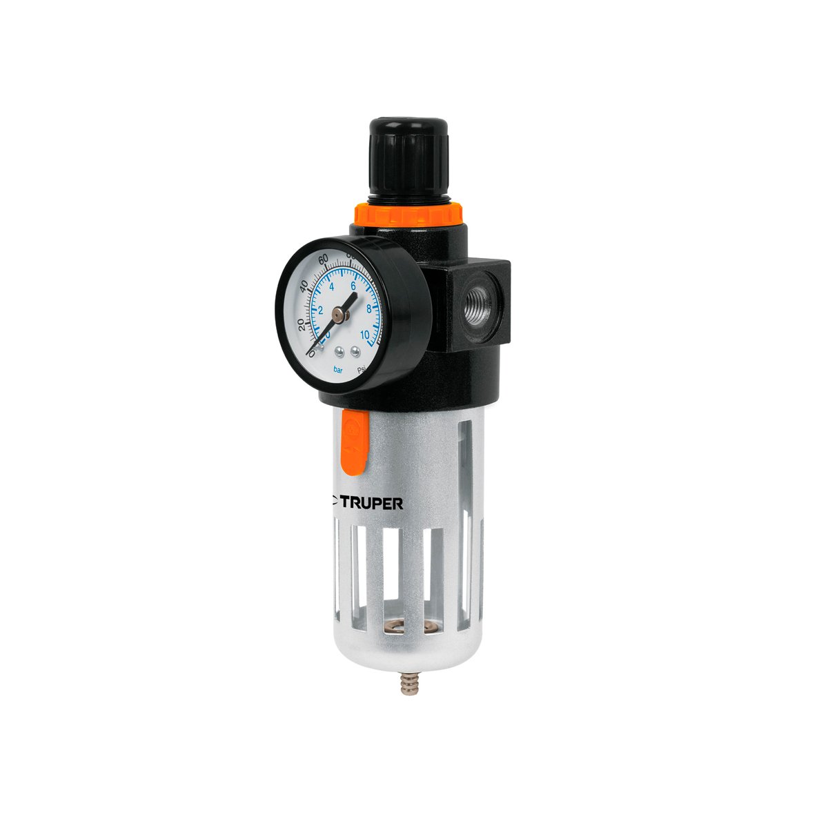 Regulador Y Filtro De Aire Truper 18238 1/4 NPT