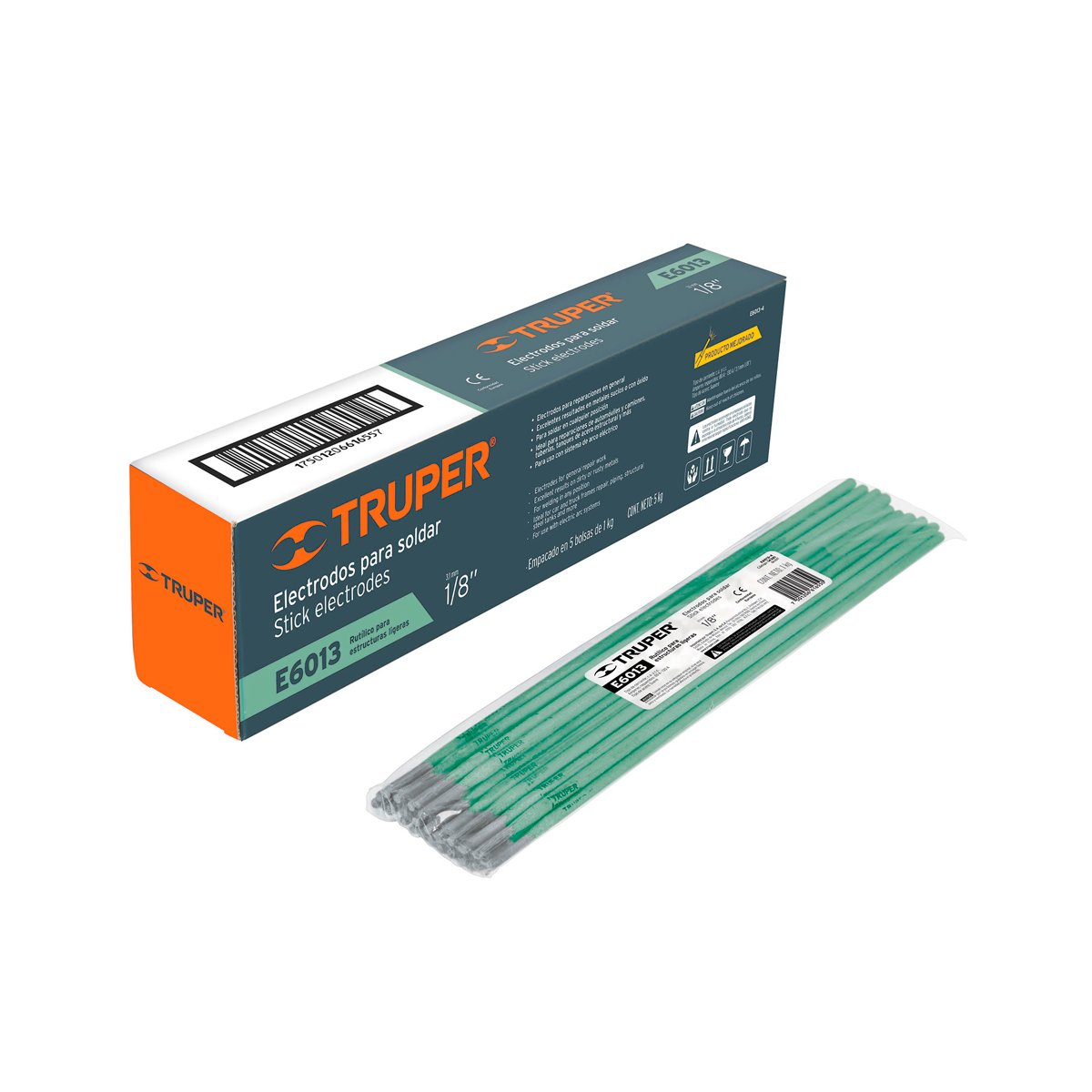 Soldadura Eléctrica Truper 14361 6013 1/8 - Imagen 2