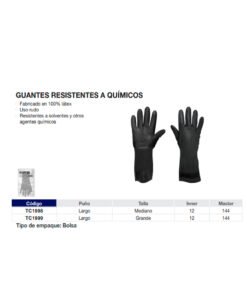 Alternative view of Guante Resistente A Químicos Tc1999