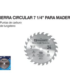 Sierra Circular 7 1/4" Eje 5/8" Con 40 Dientes