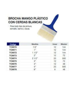 Brocha Cerda Mona Toolcraft 1 Tc9071