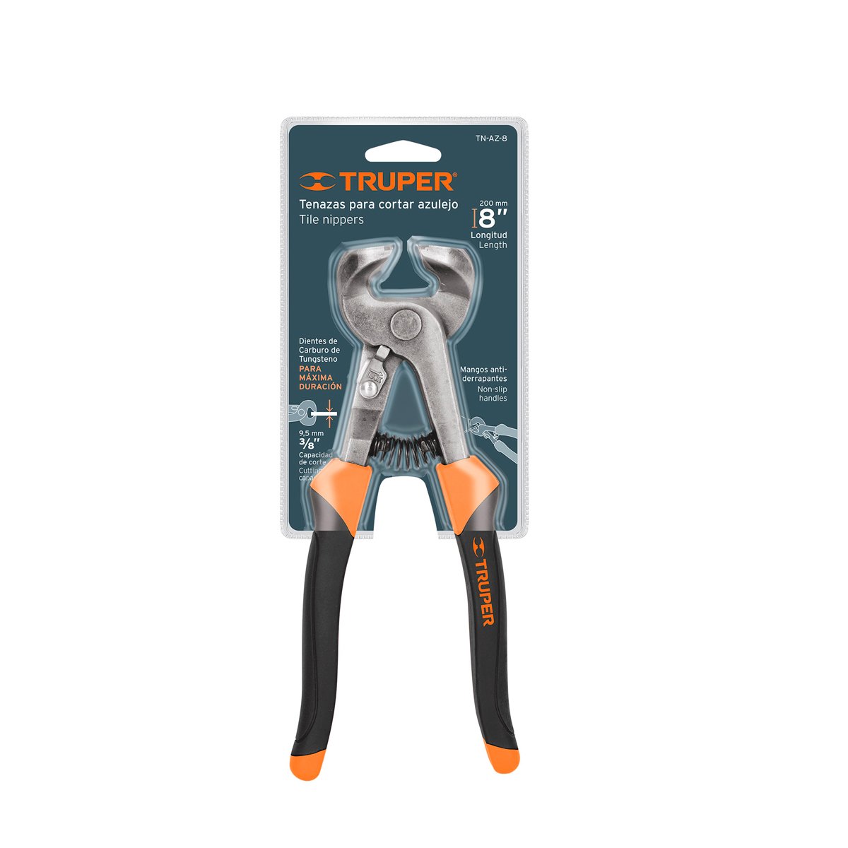 Tenaza 8" 17382 Truper - Imagen 2
