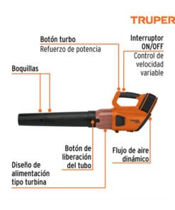 Sopladora inalámbrica 40V, PRO 103303