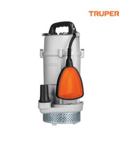 Bomba sumergible cubierta aluminio,agua limpia,3/4HP, TRUPER 15002