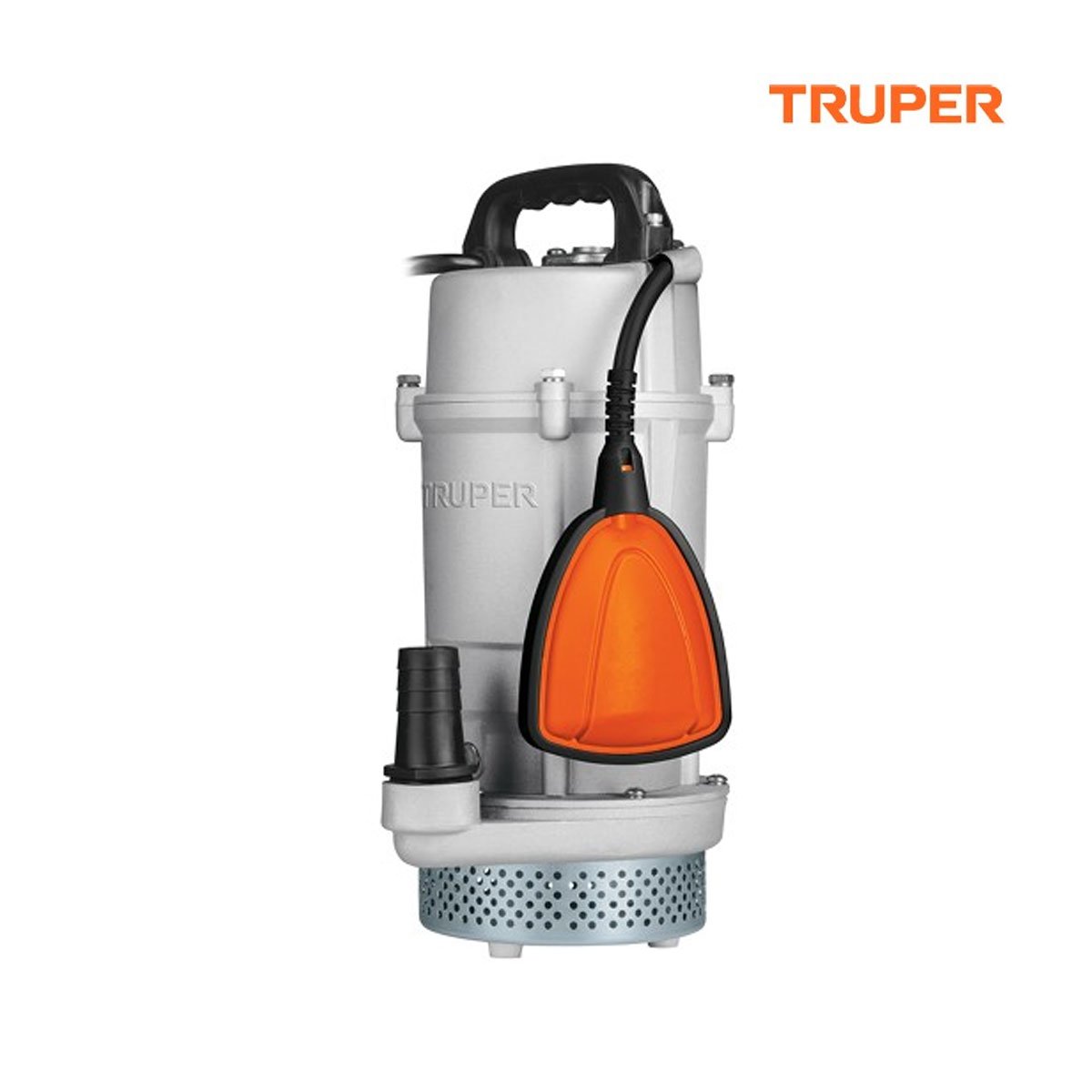 Bomba sumergible cubierta aluminio,agua limpia,3/4HP, TRUPER 15002