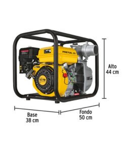Alternative view of Motobomba autocebante 3"x3", gas. 6-1/2HP, agrícola, PRETUL 26063