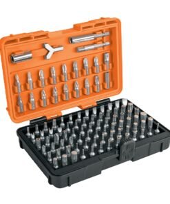 Juego de 100 puntas mixtas largo 1" en estuche plástico