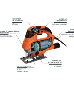 Alternative view of Sierra Caladora Profesional Truper 15423 750 W