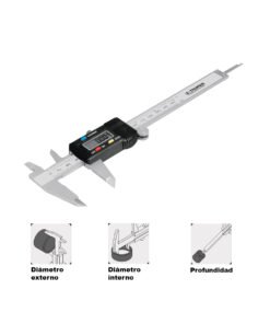 Calibrador  Pie De Rey Truper 14388 Digital 6