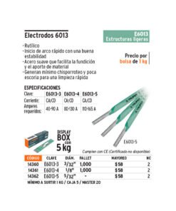 Alternative view of Soldadura Eléctrica Truper 14360 6013 3/32