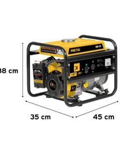 Alternative view of Generador eléctrico con motor a gasolina, 1.1 kW, Pretul 26033