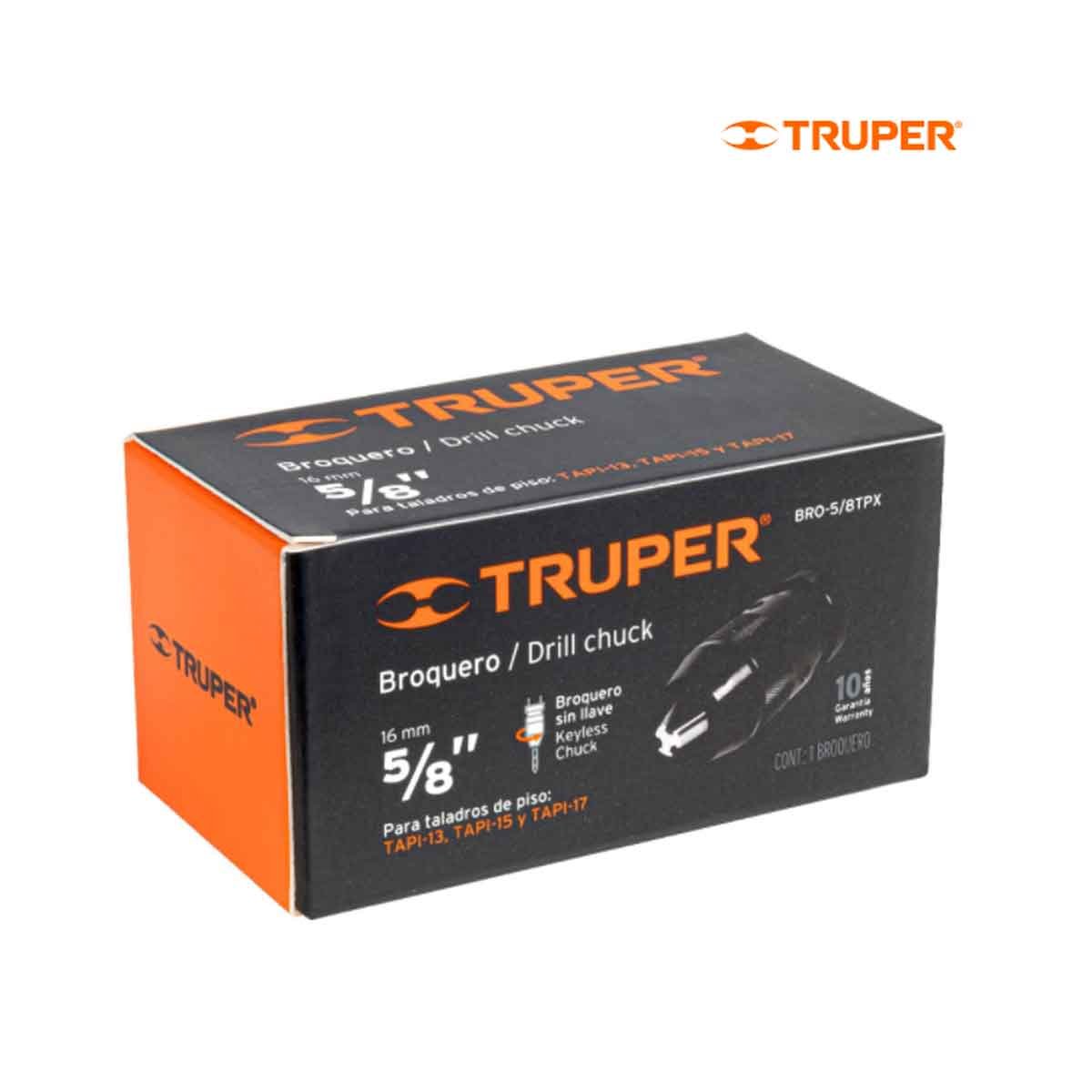 Mandril Cierre Rapido Truper 15478 B16 5/8" - Imagen 2