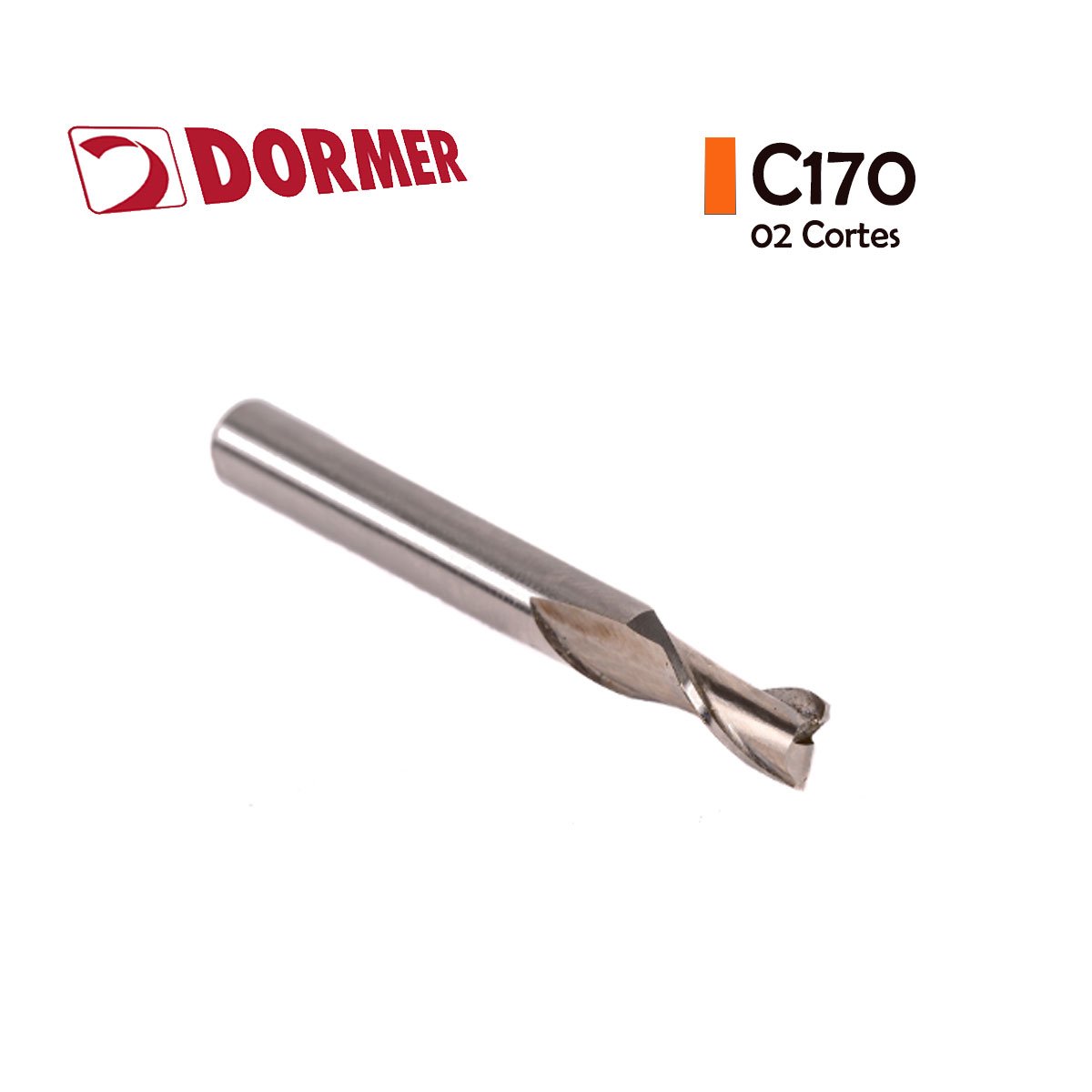 Fresa Escariador Hss 2 cortes Mms - C170