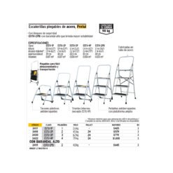 Alternative view of Escalera Pretul 24122 Plegable 4 Pasos