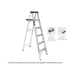 Escalera Tipo Tijera Truper 10437 6 Escal Bandeja