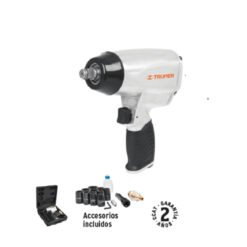 Pistola de Impacto Neumatica Truper 19372 KIT Estuche plastico 250 Lb 1/2