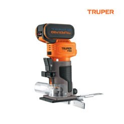 Ruteadora 1/4", 1 batería 4 Ah, Truper PRO