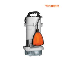 Bomba sumergible cubierta aluminio,agua limpia, 1 HP, TRUPER 15003