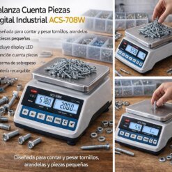 Balanza cuenta piezas digital industrial ACS-708W