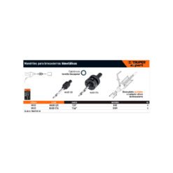 Alternative view of Arbol Sierra Copa Truper 18122 3/8