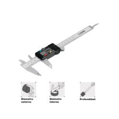 Calibrador  Pie De Rey Truper 14388 Digital 6