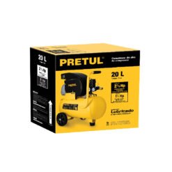 Alternative view of Compresor Aire Pretul 23065 2.1/2 Hp 20 Litros