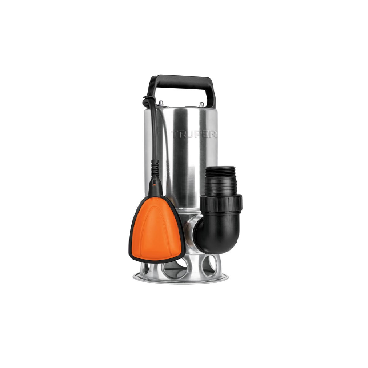Bomba sumergible para agua sucia Truper 12607 A.Inox 1 HP