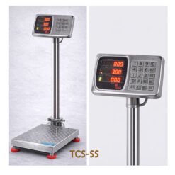 Alternative view of Plataforma electrónica de piso plegable acero TCS-SS