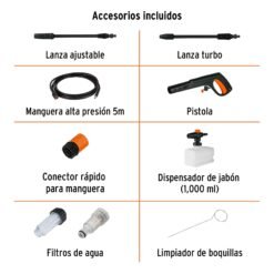 Alternative view of Hidrolavadora-electrica-2000-psi-truper-101595