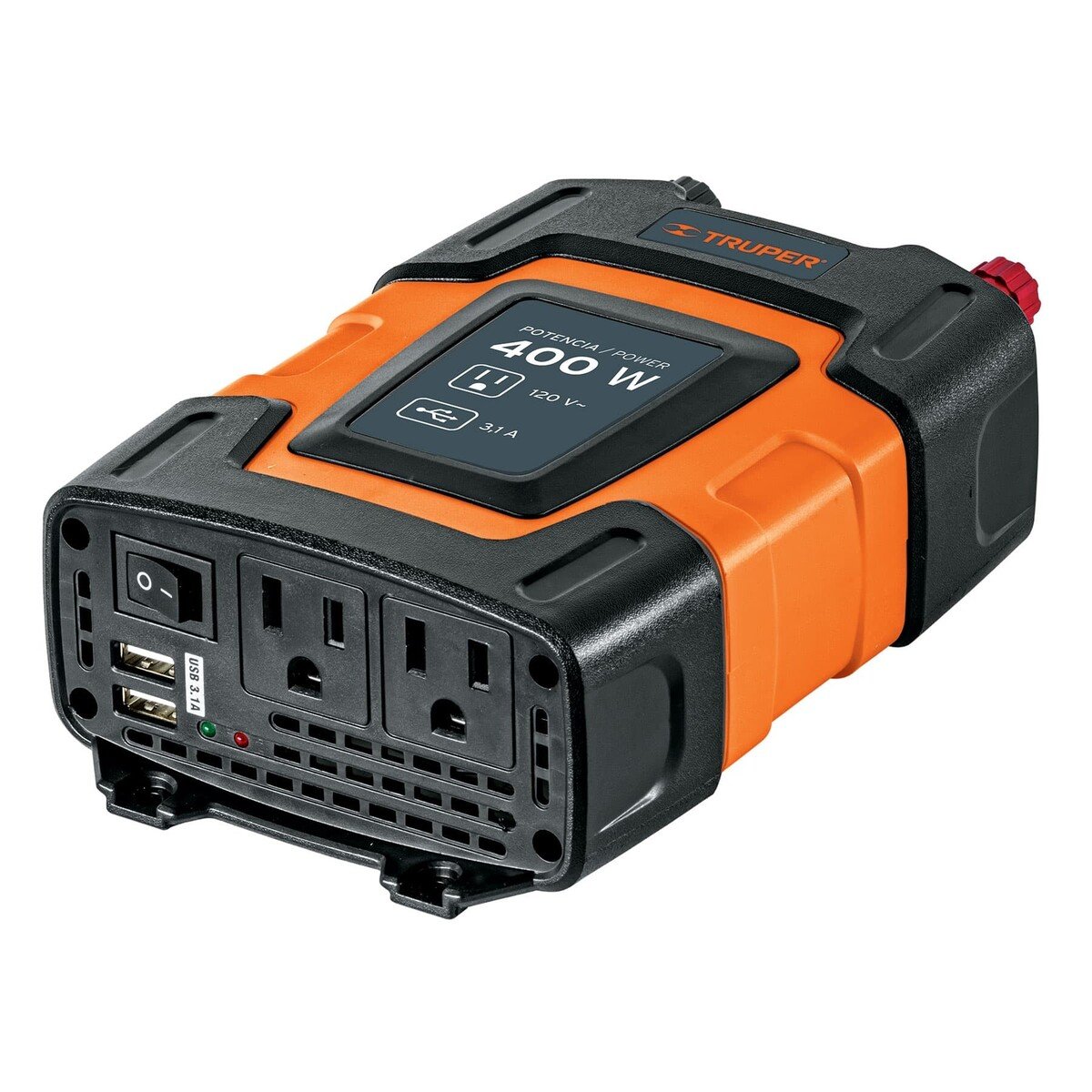 Inversor de corriente 400 watts Truper 10449
