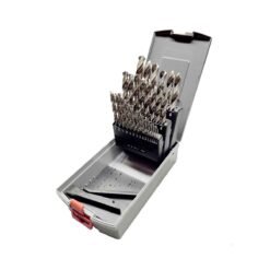 Alternative view of Juego de Brocas HSS 25 Piezas 1 a 13 mm x 1/64″ Hepyc 1172