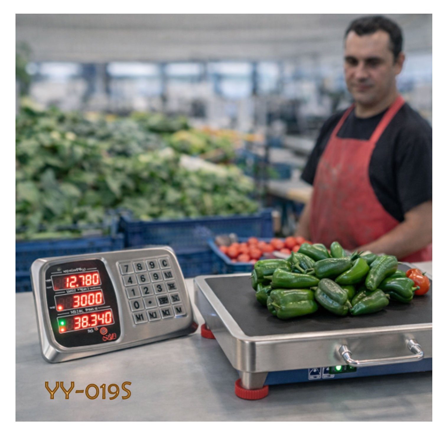 Plataforma de pesaje acero inoxidable YY-019S - Imagen 2