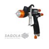 Pistola de Pintura Sagola 3300 GTO Black Racing