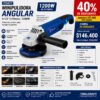 Minipulidora Angular Tc5477 4.1/2 1200W X 20 UNIDADES